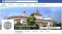 Oficjalny profil Politechniki Warszawskiej na Facebooku